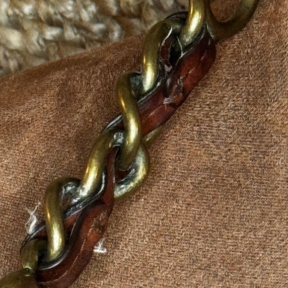 SOLD — Coach 65th Anniversary Legacy Leigh Satchel in Whiskey 11128 - Picture 4 of 9